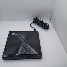 Plextor Px-610u-11 Rare External Usb 2.0 Dvd/cd Rw Lightscribe Drive Tested