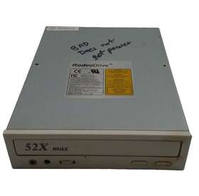Mars52 Rodeodrive Vintage 52x Max Ide Cd-rom Drive For Parts Only