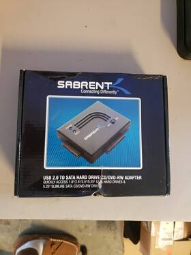 Usb-stp3 Sabrent Usb 2.0 To Sata Hard Drive/cd/dvd-rw Adapter