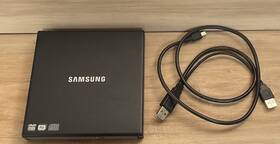 Se-2084 Samsung Usb Ultra Slim Portable External Dvd Writer Black Model