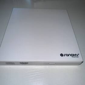 Sanoxy 744759367105 External Usb Dvd-rom Drive White