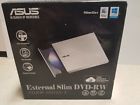 Sdrw-08d2s-u-wht-g-as Asus Usb External Slim Writer New