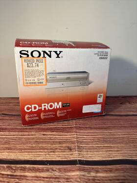 Cdu5232 Sony Vintage Cd-rom Drive Unit Optical
