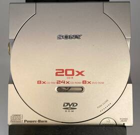 Crx85u Sony External Usb Cd/dvd-rom Drive Dc 5v Tested Working