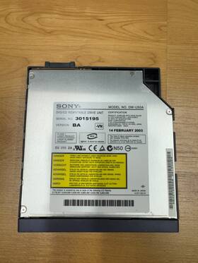 Pcga-ddwgx1 Sony Vaio Dvd-rw From Pcg-grv680 Dw-u50a