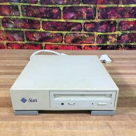 595-3096-01 Sun Microsystems A.1 D 20251211 Al.02 Model 411 Pn External Cd-rom Disk Drive Works