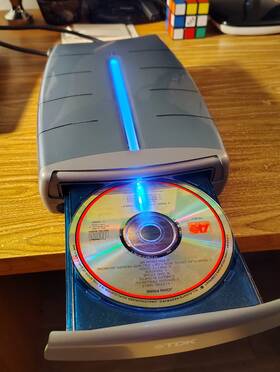 Fe-241040 Tdk Vintage Retro Y2k External Cd-rw Drive