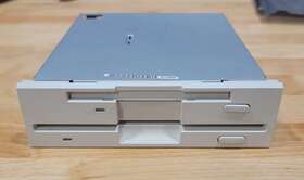 Fd-505 Teac Combo Drive Dual 3.5 And 5.25 Floppy Disk