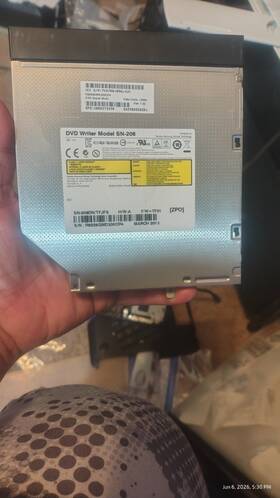 Toshiba C855d-s5900 Satellite S855 Sata Cd/dvd Burner Drive With Bezel