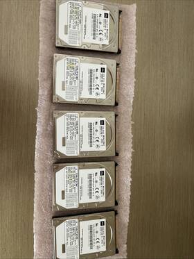 Mk6412mat Toshiba Qty 5 Disk Drives - Hdd2136 C Zf01 T