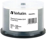 Verbatim Thermal Printable Cd-r 700MB 52X Crystal Silver (50 Pack). Fixed Price $19.90.