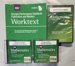 Holt Mathematics: Course 3 Set Of 4 Work Text + Lesson Videos One-stop Vg. Fixed Price $39.99.