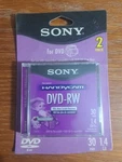 New Sony Handycam Dvd-rw Mini Discs (2 Pack) 30 Each Re-recordable. Fixed Price $21.95.
