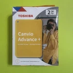 New, Toshiba Canvio Advance Plus Portable External Hard Drive 2TB, Honey. Fixed Price $79.95.