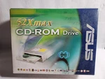 Asus 52X Max CD-S520/A4 Cd-rom Drive CDS520A4 5VDC 1.2A 12VDC 1.5A Nib. Fixed Price $74.00.