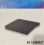 Haiway External Dvd Drive, Usb 3.0 Type-c Cd Burner Portable Black. Fixed Price $15.00.