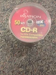 50 Pack Imation Cd-r Spindle Blank Media 1X-12X Compatible 700MB/80MIN New. Fixed Price $7.00.