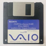 Sony Vaio Cd-rw Drive PCGA-CDRW52 Installation Disk V1.00 (2002) Floppy Japan. Fixed Price $23.20.