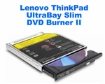 New Lenovo Thinkpad Dvd Ultrabay Slim Burner/drive Ii (sata 9.5MM) 43N3229. Fixed Price $35.18.