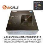Asus SDRW-08U9M-U/BLK/G/AS/P2G Zendrive Dvd-writer External Black. Fixed Price $56.35.