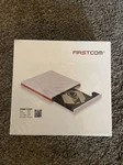 Firstcom Usb 3.0 Slim Portable Dvd Burner Writer External Black Case With Gray. Fixed Price $10.00.