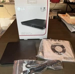 Lg SP80NB60 Ultra Slim Portable Dvd Writer Usb 2.0, M-disc, Mac & Windows Comp. Fixed Price $35.00.
