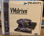 Velocity Micro External Usb Netbook Cd - Dvd / Rw Vmdrive. Fixed Price $5.00.