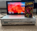 Panasonic Dmr E75VP Dvd Vcr Player 2-WAY Dubbing Recording No Remote Works. Fixed Price $94.50.