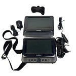 Sylvania SDVD7750 7" Portable Player Black, 2 Pack Tested -working. Fixed Price $29.99.