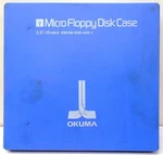 Okuma Micro Floppy Case 3.5" X 12 Disks E8048-090-426-1. Fixed Price $112.00.