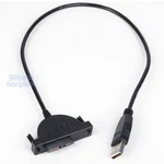 Laptop Cd Dvd Rom Optical Drive Adapter Cable Usb 2.0 7+6 13PIN Slimline Sata. Fixed Price $8.36.
