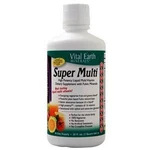 Vital Earth Minerals Super Multi Natural Passion Fruit Tangerine 32 Fl.oz. Fixed Price $33.39.