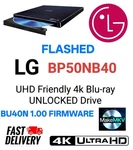 Lg BP50NB40 4K Uhd Friendly Blu-ray Unlocked Firmware Flashed Makemkv Libredrive. Fixed Price $196.75.