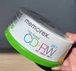 Memorex 25 Pack High Speed Cd-rw Rewritable 12X 700MB 80MIN Blank Cds New Sealed. Fixed Price $12.99.