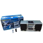 Sanyo CWM-480 Bassxpander Cd Portable Radio Cassette Recorder W/ Remote & Box. Fixed Price $109.99.