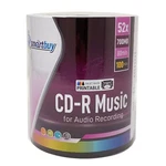 100 Pk Smartbuy Digital Audio Cd-r Music 80MIN White Inkjet Printable Blank Disc. Fixed Price $23.99.
