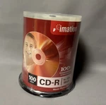 Imation Cd-r 700MB 1X-52X 100 Pack Discs For Music Photos Data New Nos. Fixed Price $18.37.