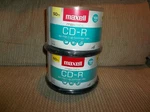 Maxell Cd-r Discs 700MB 80MIN 48X Silver Lot Of 2- 50 Pack Spindles Sealed/new. Fixed Price $22.00.
