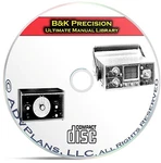 Ultimate Instruction Library, B&k Precision, 411 Operating Manuals Cd C09. Fixed Price $10.95.