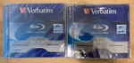 Verbatim Blu-ray Recordable Bd-r 6X DISC-25GB-120MM Standard- With Jewel Case. Fixed Price $9.00.