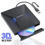 External Drive For Laptop Pc Usb 3.0 Type-c Dvd/cd Blu-ray Player Burner. Fixed Price $59.99.