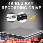 4K Genuine Burner External Usb 3.0 Super Slim Dvd Bd Recorder Drive Silver. Fixed Price $91.88.