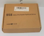 Sanoxy 24X External Super Slim Rom Drive Usb Cd-r Dvd+r Reader. Fixed Price $16.22.