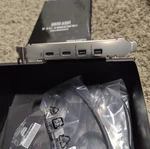 Asus Thunderboltex 4 Usb-c Pcie 3.0 Expansion Card Unused. Fixed Price $68.00.