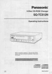 Panasonic SQ-TC512N Cd Changer Owners Instruction Manual. Fixed Price $22.24.