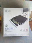 Lg 8X Slim Portable External Super Multi Dvd REWRITER-GP08. Fixed Price $25.00.