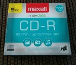Maxell 648205 Cd-r With Slim Jewel Cases Count 80 Min 700 Mb Brand New Sealed. Fixed Price $7.99.