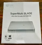 Lg Supermulti Blade Ultra Slim Portable Dvd Writer Nib Sealed. Fixed Price $27.00.