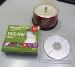 Lot 37+7=44 Memorex Dvd-rw Imation Cd-r Un-used Blank Discs. Fixed Price $10.00.
