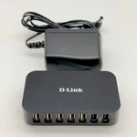 D-link DUB-H7 Usb 2.0 Port Fast Charging Hub Black W/power Adapter Ships Free. Fixed Price $21.95.